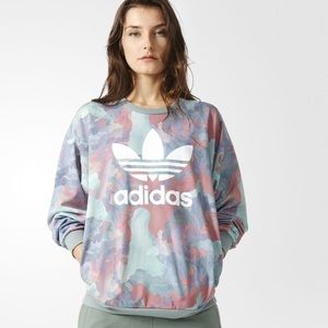 Adidas Originals Pastel Camo Crewneck